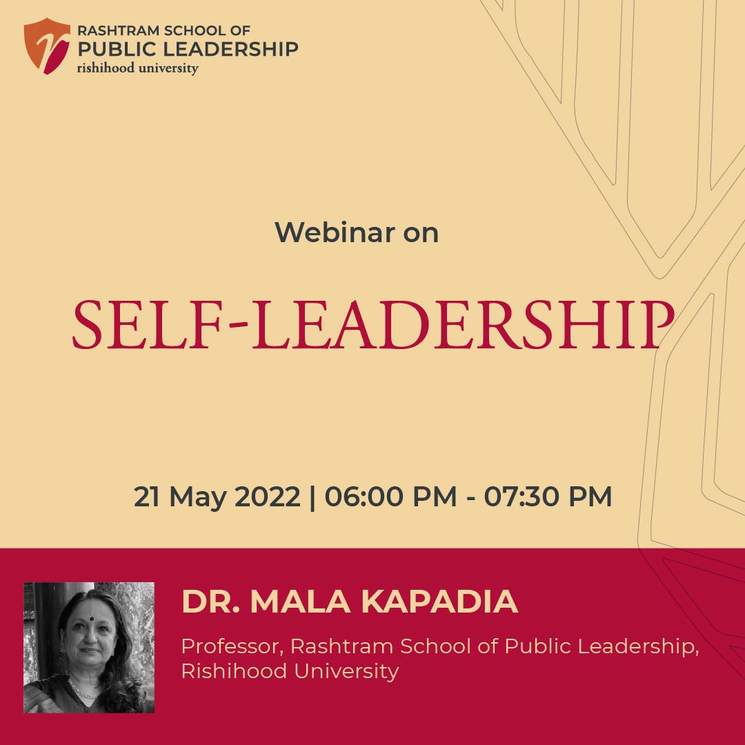 webinar on self leadership