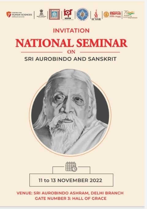 National Seminar on Sri Aurobindo and Sanskrit