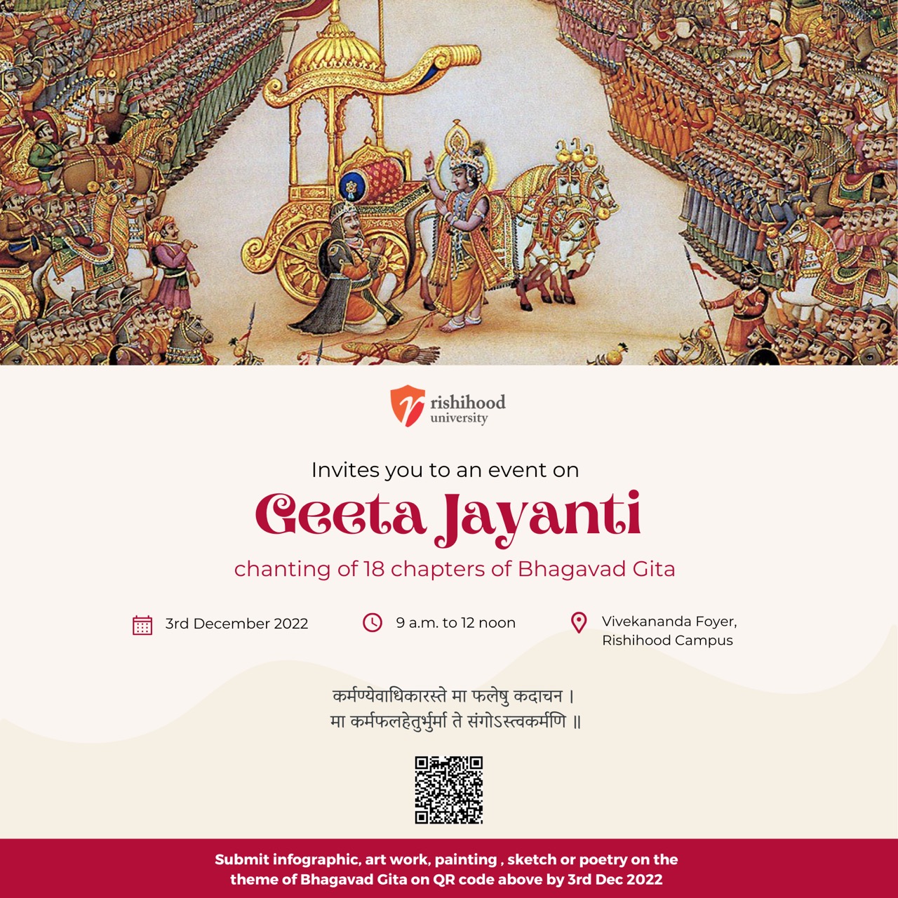 Celebrate the Geeta Jayanti