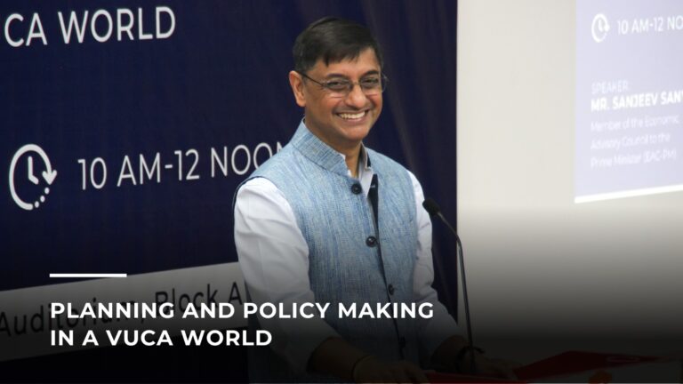 Planning and Policy Making in a VUCA World