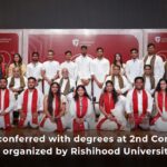 Students conferred with degrees at 2nd Convocation Ceremony organized by Rishihood University