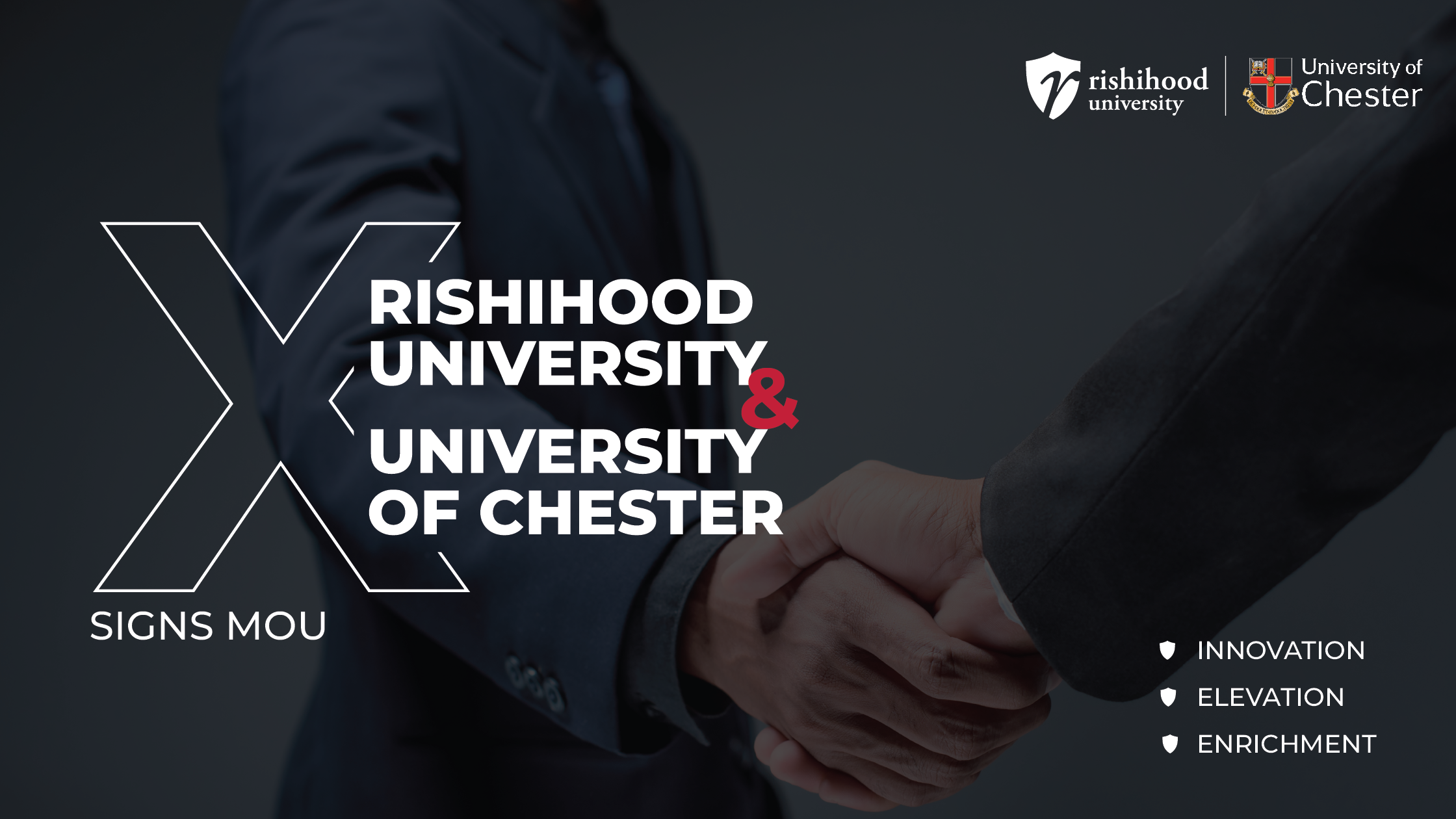 Rishihood University and University of Chester ink three-year collaboration agreement